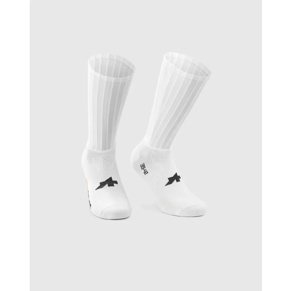 Chaussettes ASSOS RSR BOLIDE S11 Blanc Chaussettes ASSOS RSR BOLIDE S11 Blanc