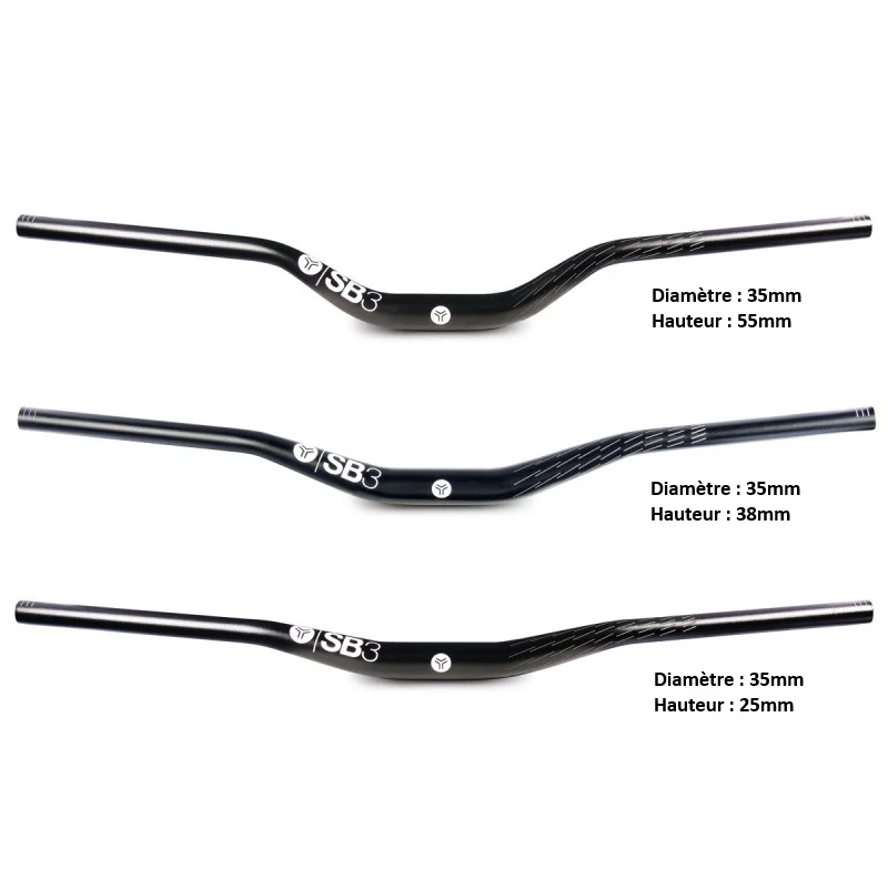 Cintre SB3 KROMA Rise 38mm 780mm Noir/Vert – Image 3