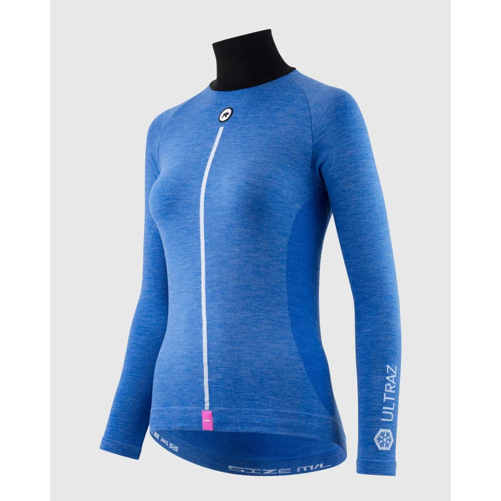 Sous-Vêtement ASSOS ULTRAZ WINTER SKIN P1 Manches Longues Femme Calypso Blu – Image 3