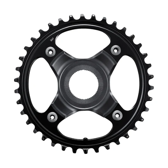Plateau Mono E-Bike SHIMANO SM-CRE80-B 10/11V Ligne de chaine 55mm