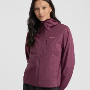 Veste randonnée imperméable ultralégère femme Velora Purple Veste randonnée imperméable ultralégère femme Velora Purple