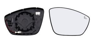 Verre miroir droit avec support degivrant avec système capteur depassement 4 épingle pour CITROEN C3 de 2016 à 2020, Neuf Verre miroir droit avec support degivrant avec système capteur depassement 4 épingle pour CITROEN C3 de 2016 à 2020, Neuf