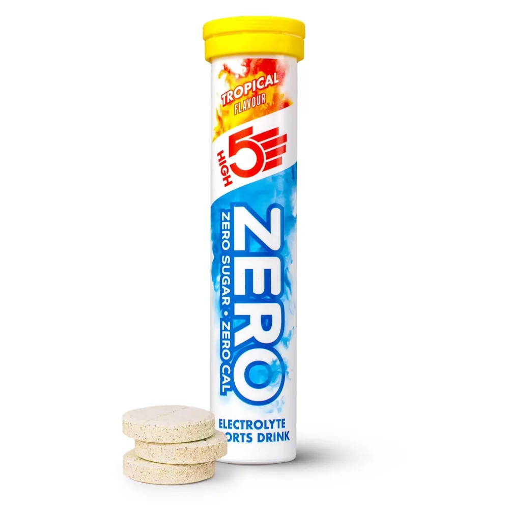 Pastilles d'Hydratation Electrolytes HIGH5 ZERO (x20) Tropical