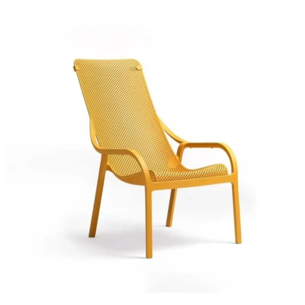 Fauteuil bas polypro Net lounge – Image 3