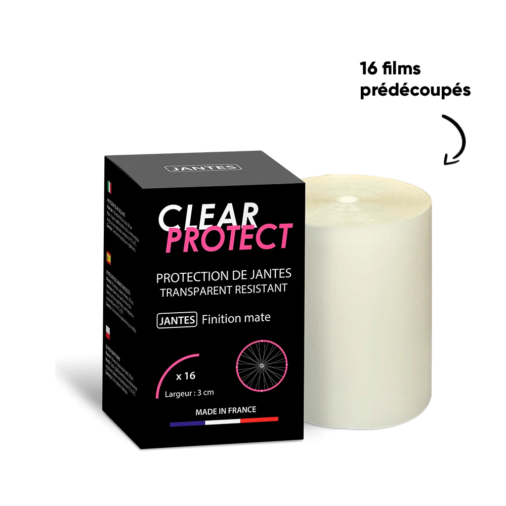 Protection Adhésive pour Jantes CLEARPROTECT Mat