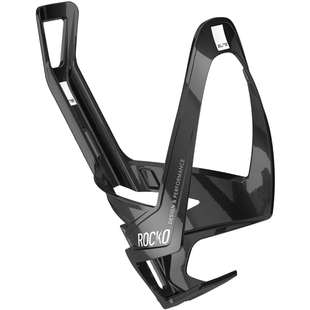 Porte-Bidon ELITE ROCKO Carbone Brillant Noir