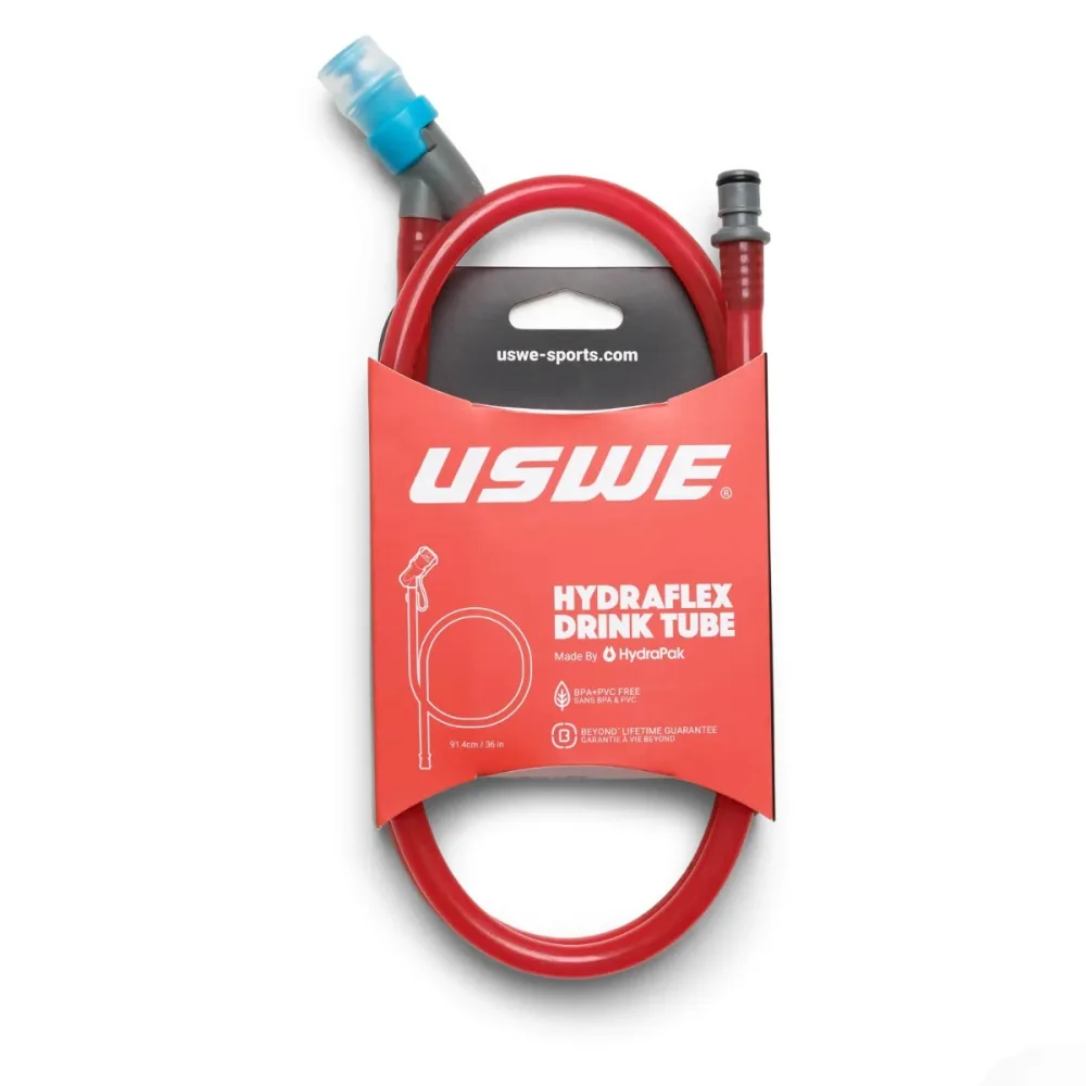Kit Valve et Tuyau de Poche à Eau USWE HYDRAFLEX Rouge – Image 2