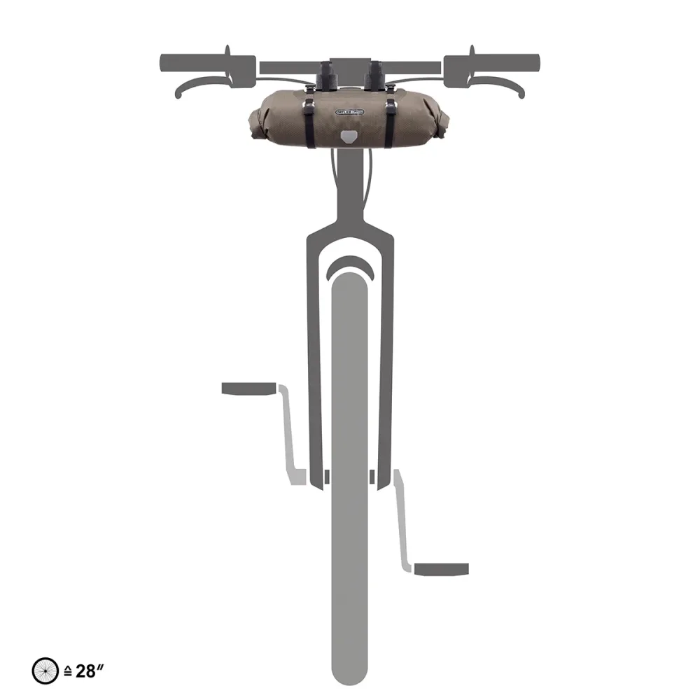 Sacoche de Guidon ORTLIEB HANDLEBAR-PACK 9 L Gris – Image 2