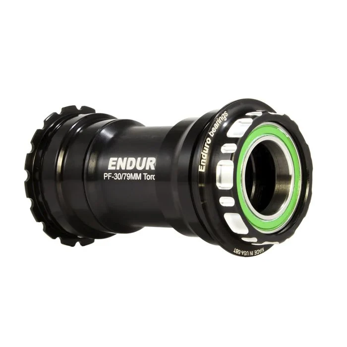 Boitier de pédalier ENDURO BEARINGS TORQTITE BBright Axe 24mm XD-15 Pro Céramique Noir
