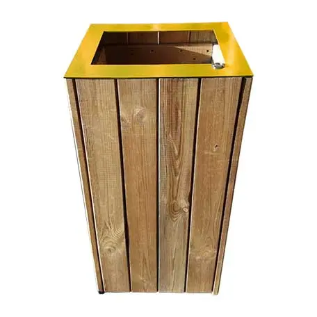 Corbeille bois 80L Wood Open – Image 2