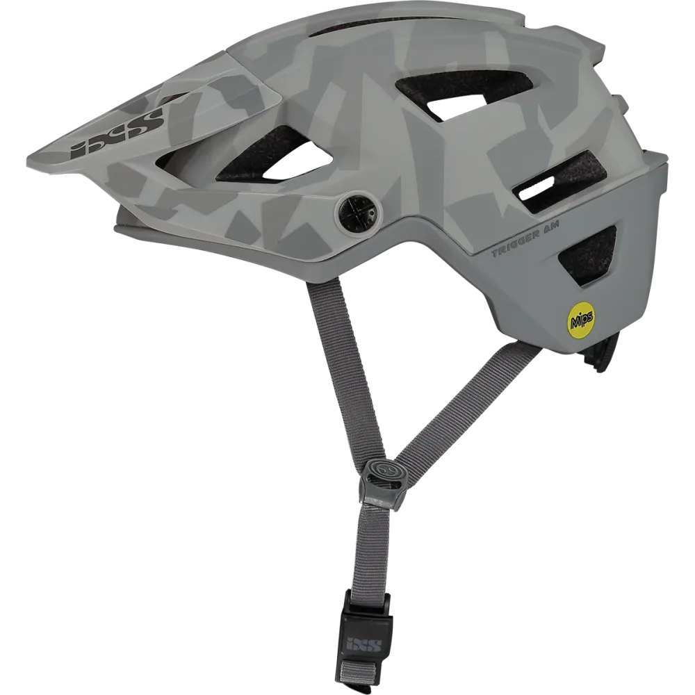 Casque VTT IXS TRIGGER AM MIPS Camo Gris – Image 3