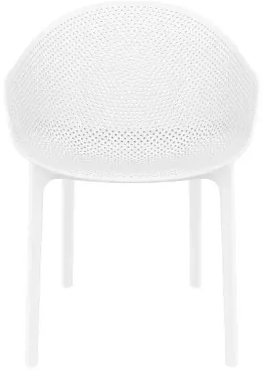 Chaise visiteur polypropylène recyclable – Image 2