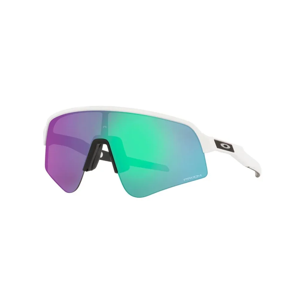 Lunettes OAKLEY SUTRO LITE SWEEP Blanc Verre Prizm Road Jade -OO9465-0439
