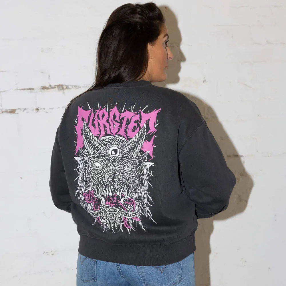Sweat BURGTEC WOMEN'S ROLL WITH US FADED – Image 2