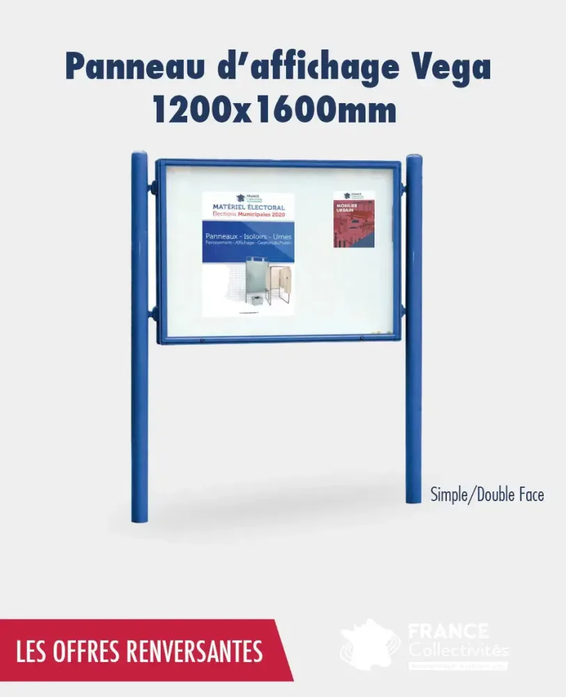 Promo panneau d'affichage véga 1200 x 1600 mm