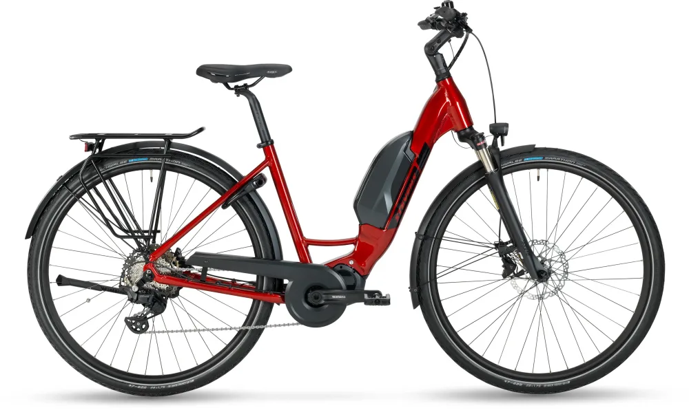 Stevens ATB E-Bormio Luxe Forma Rouge métallique – Image 3