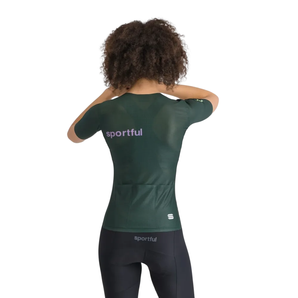 Maillot SPORTFUL LIGHT 2 Manches Courtes Femme Kaki – Image 2