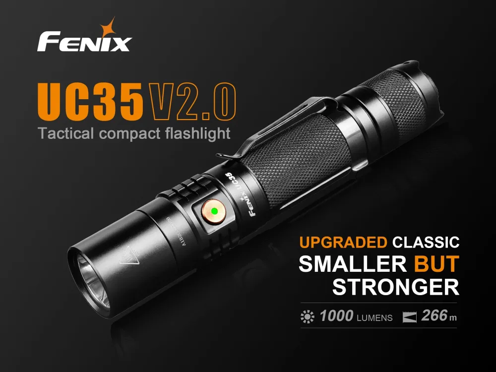 Fenix UC35 V2.0 2018 - 1000 lumens - Tactique et Compacte – Image 3