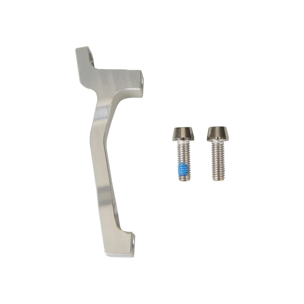 Adaptateur Étrier Avant / Arrière PM / PM HOPE 220mm (+20mm) #HBMP Argent