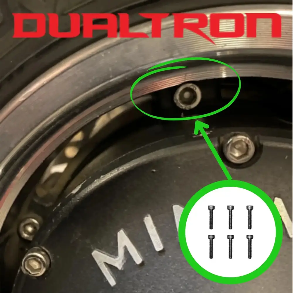 Vis jantes moteurs Dualtron X6 pcs