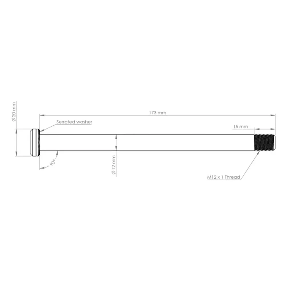 Axe de Roue Arrière BURGTEC 173.7mm pour Cadres Santa Cruz Violet – Image 2