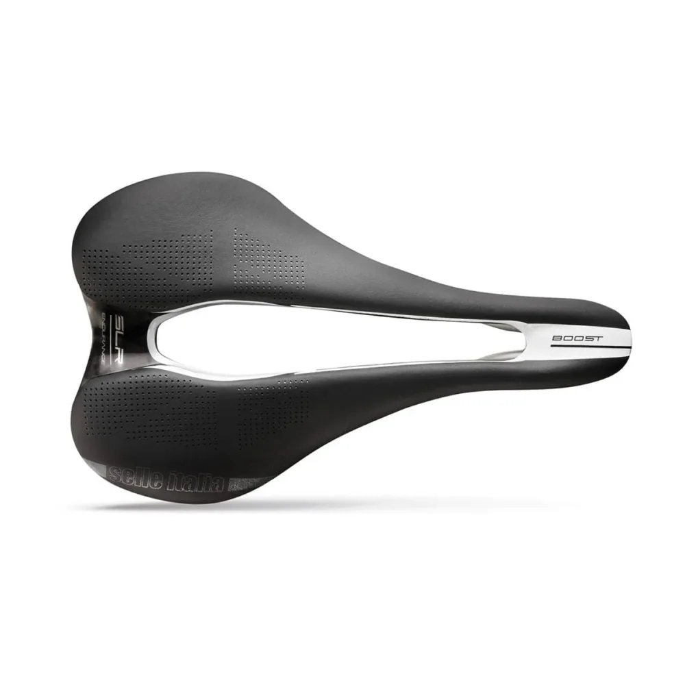 Selle SELLE ITALIA SLR BOOST ENDURANCE SUPERFLOW L Rails Ti316 Noir