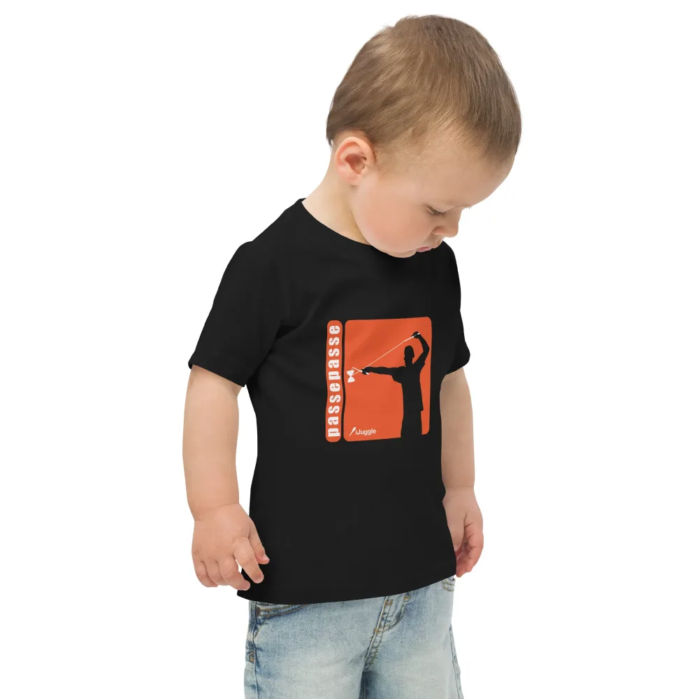 T-Shirt Enfant Diabolo iJuggle – Vintage PassePasse – Image 3