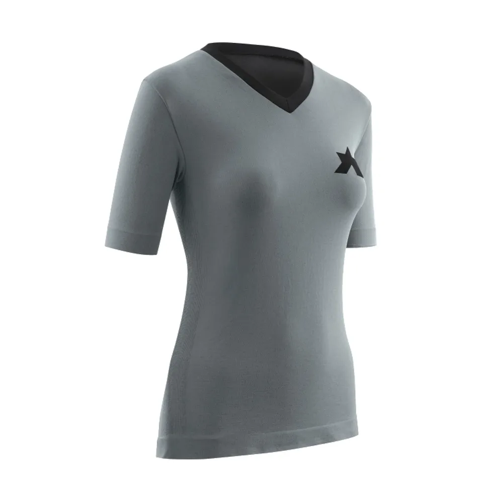 Maillot ASSOS TACTICA TECH T5 Manches Courtes Femme Gris – Image 3