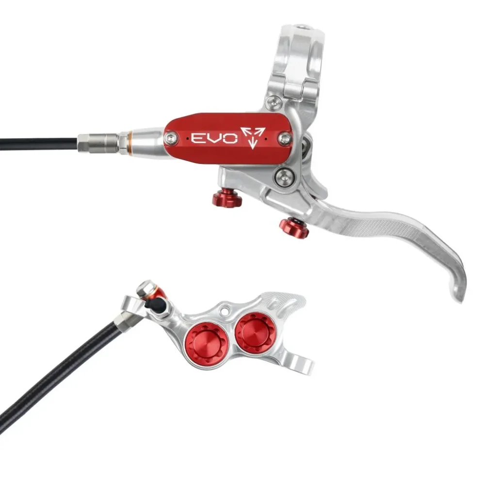 Frein Avant HOPE TECH 4 EVO TR4 Argent/Rouge