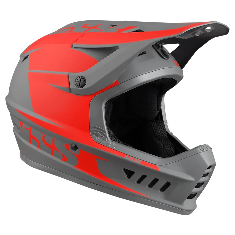 Casque VTT IXS XACT EVO Rouge/Gris – Image 3
