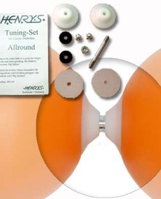 Axe téflon henry's circus allround (-50g/+5mm)