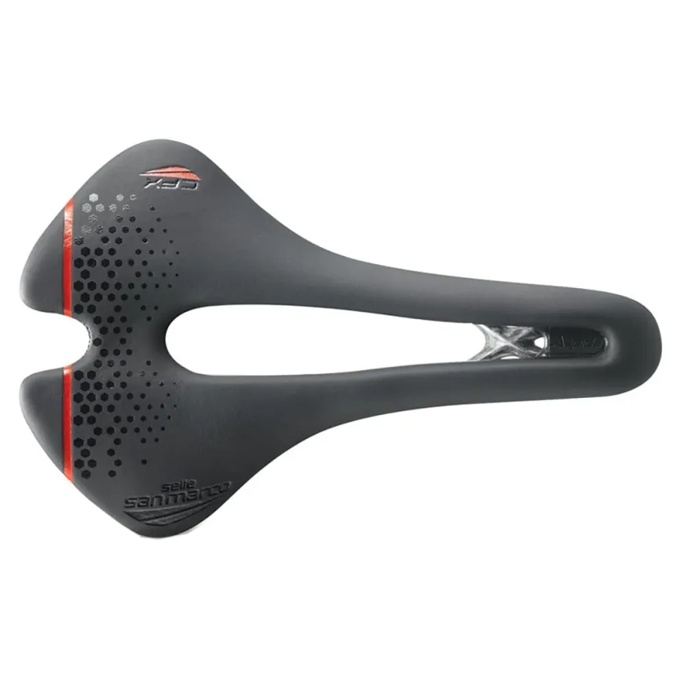Selle SAN MARCO ASPIDE SHORT OPEN-FIT CARBON FX WIDE Rails Carbone – Image 2