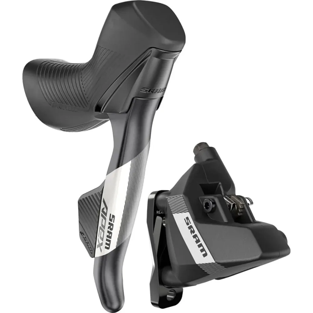 Levier Droit et Étrier Arrière SRAM APEX AXS D1 HRD 12V Flat Mount Sans Disque