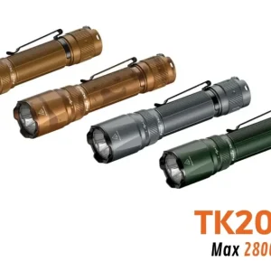 Fenix TK20R UE – 2800 lumens – 465 mètres de portée Fenix TK20R UE – 2800 lumens – 465 mètres de portée