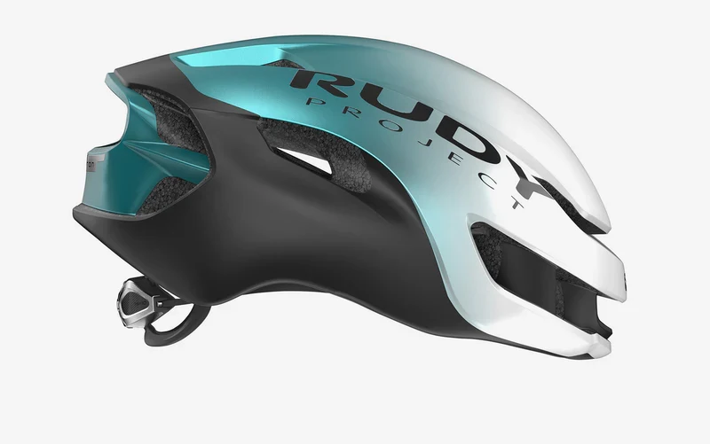Casque Route RUDY PROJECT NYTRON Emeraud/Blanc Matt – Image 3