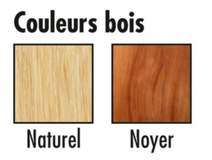 Potelet Comète bois et acier – Image 2