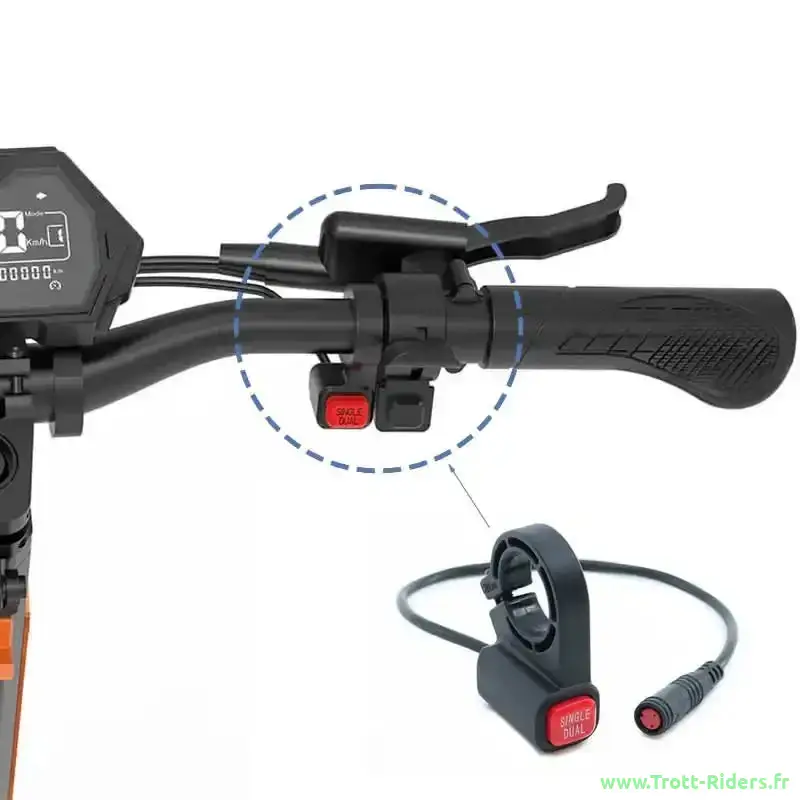 Interrupteur KuKirin G3 Pro Bouton Single Dual Moteur