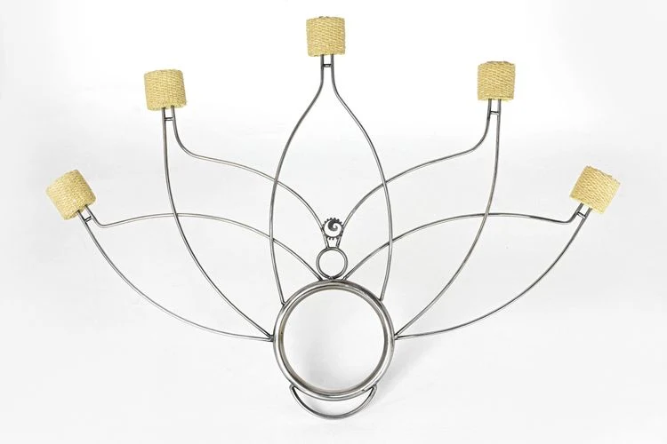 Paire d'éventails Lotus de Gora – Image 2