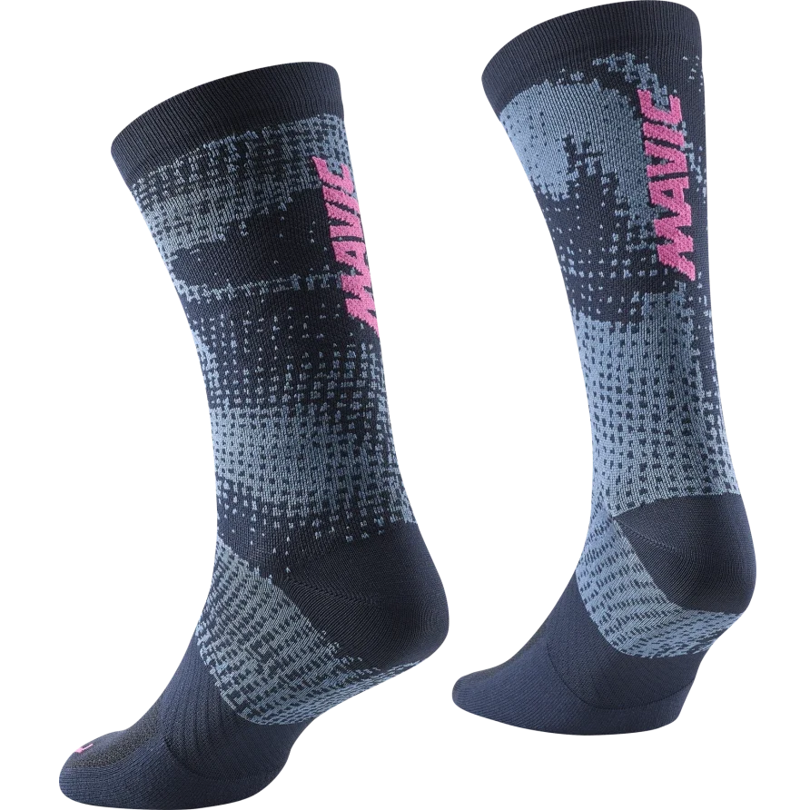 Chaussettes MAVIC ESSENTIAL GRAPHIC Bleu – Image 2