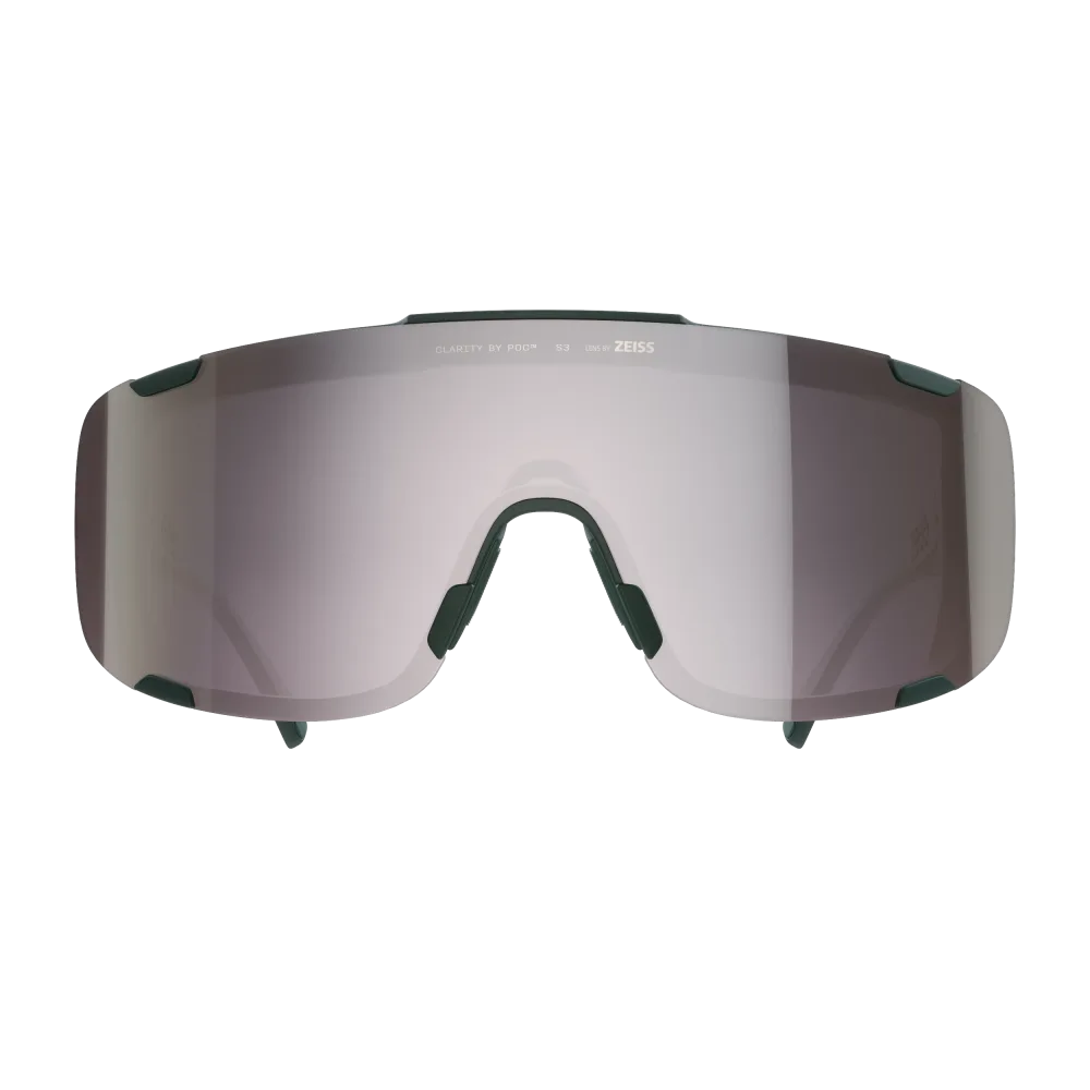 Lunettes POC DEVOUR MID Kaki Verre Clarity Road /Sunny Silver – Image 2