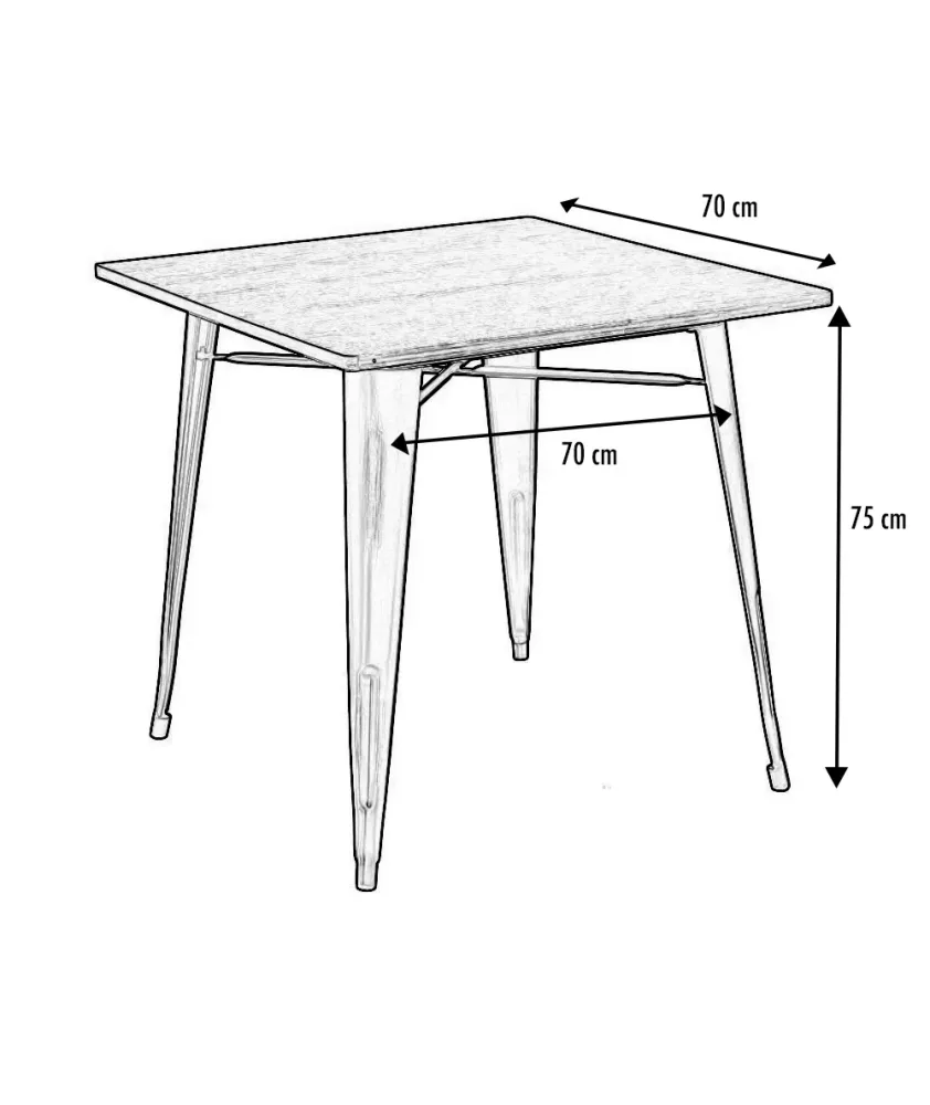 Table métal Hot – Image 2