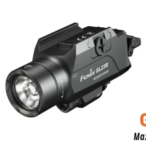 Fenix GL23R – Lampe pour arme rechargeable – Laser vert – 1200 lumens Fenix GL23R – Lampe pour arme rechargeable – Laser vert – 1200 lumens