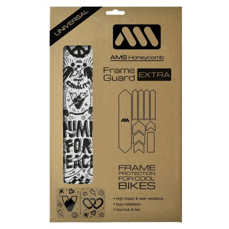 Protection Adhésive pour Cadre ALL MOUNTAIN STYLE EXTRA Pump for Peace Noir – Image 2