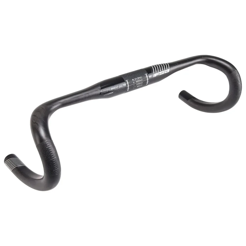 Cintre FSA SL-K COMPACT EPS/Di2 - Carbone – Image 2