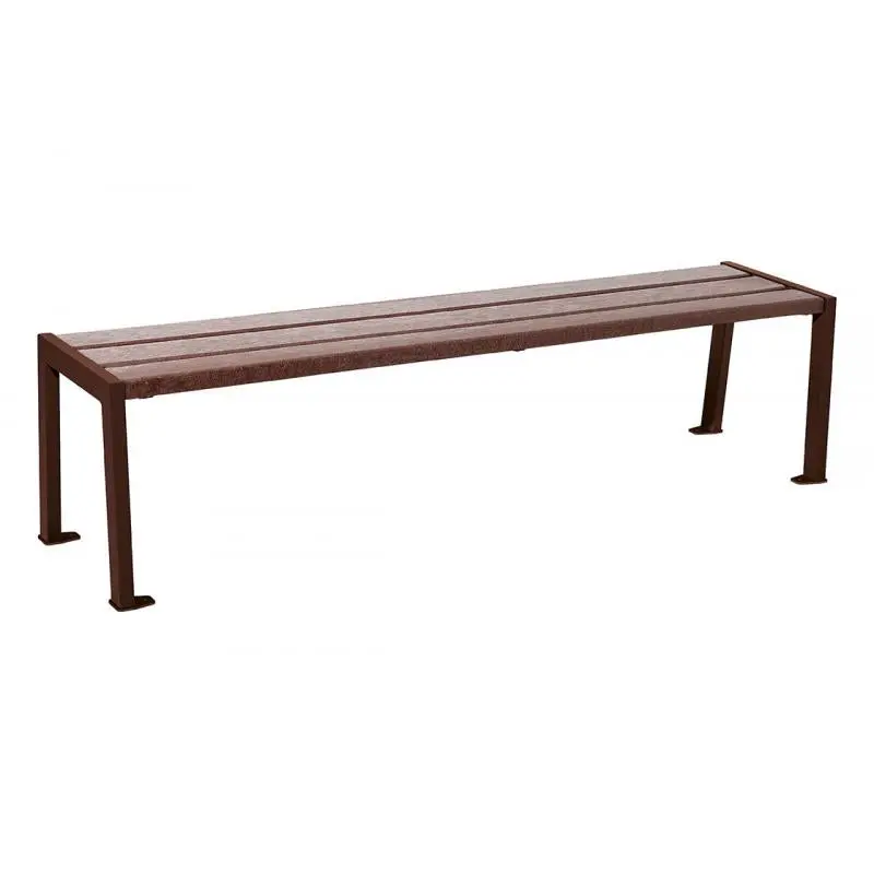 Banquette Silaos acier et plastique recyclé – Image 3