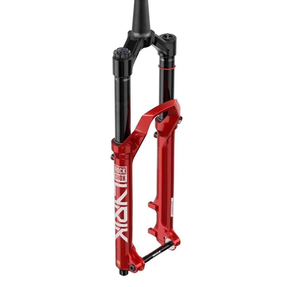 Fourche ROCKSHOX LYRIK ULTIMATE CHARGER 3.1 RC2 29" DEBONAIR+ Conique Axe 15x110mm Boost Rouge – Image 2