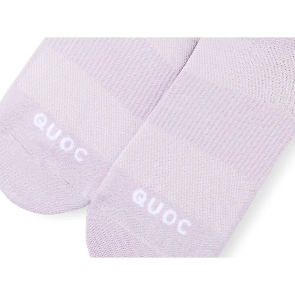 Chaussettes QUOC PERFORMANCE ROAD 2 Lilas – Image 2