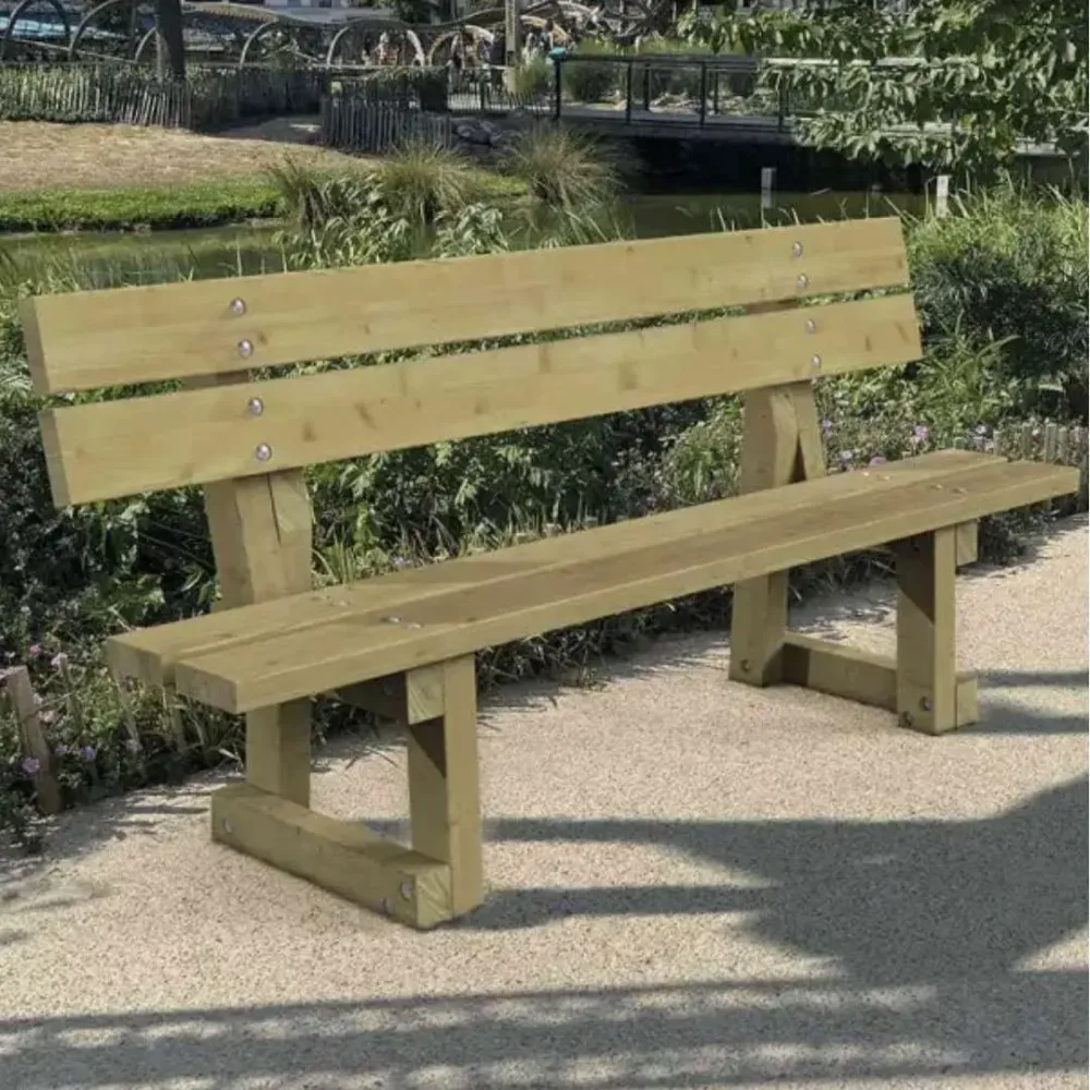 Banc en bois Porto – Image 3