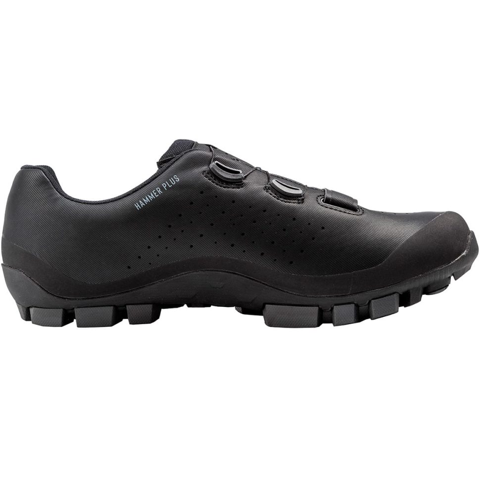 Chaussures VTT XC/Gravel NORTHWAVE HAMMER PLUS WIDE Noir/Gris – Image 3