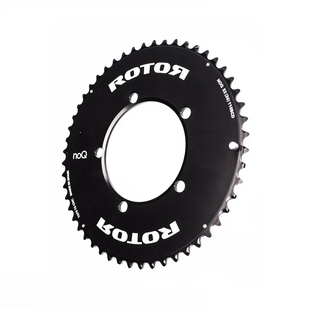 Plateau Extérieur 11V ROTOR R-RING AERO 5 trous/110mm Noir Plateau Extérieur 11V ROTOR R-RING AERO 5 trous/110mm Noir